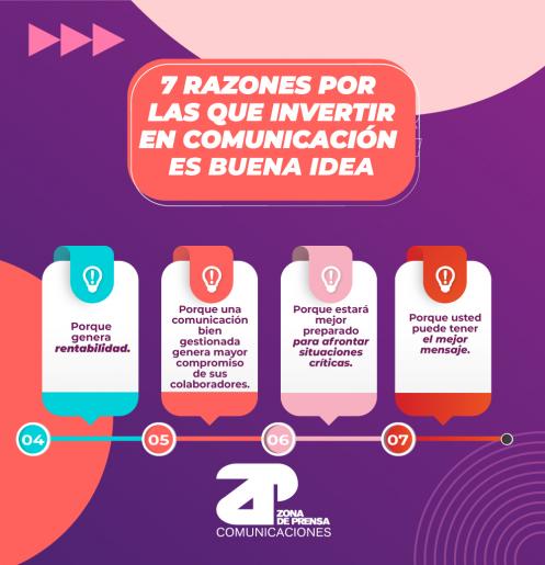 Siete razones por las que invertir en comunicación es buena idea